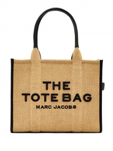 Сумка The Large Woven Tote MARC JACOBS, нейтральный