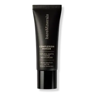 Увлажняющий крем для лица COMPLEXION RESCUE с натуральным матирующим эффектом и минеральными частицами, SPF 30 bareMinerals, Bamboo 5.5 (for light warm skin with a yellow hue)