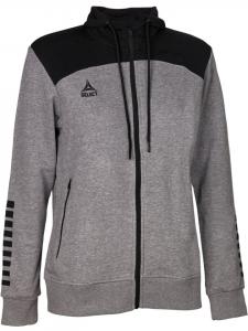 Тренировочная куртка "Hot sweatshirt Oxford women's V22" серого цвета Select