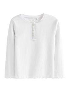 Лонгслив Next Shirt, белый