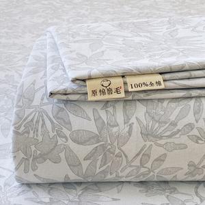 Antarctic Простыня 160х230 см из 100% хлопка, фланель, мягкая и комфортная