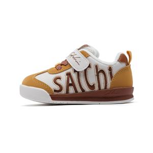 Низкие детские туфли Satchi, бежево-зеленые