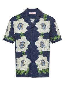 Рубашка Orlebar Brown Maitan, синий