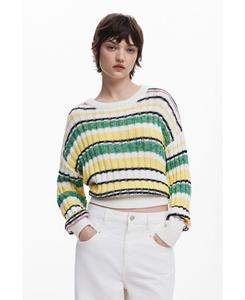 Женский разноцветный полосатый свитер Desigual, Multi