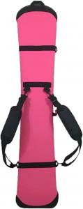 Чехол для переноски сноуборда с плечевым ремнем и ручкой, устойчивый к царапинам, портативный чехол для лыж и сноуборда KiBcsLic, Rose Red