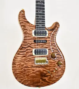 PRS Guitars Wood Library Modern Eagle V Quilt - Верх из клена Copperhead 10