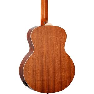 Ortega D7E 4-струнная акустическая/электрическая бас-гитара Natural