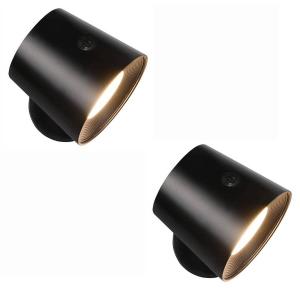 Светодиодный настенный светильник Nettlife Boden II(2er-set), черный