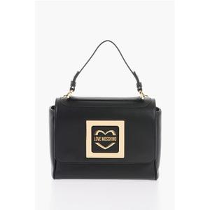 Сумка через плечо LOVE из искусственной кожи с золотистыми деталями Moschino, Black