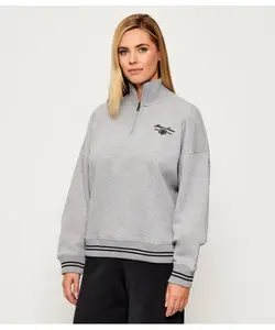 Толстовка Oversize fit Guess Jeans, серый