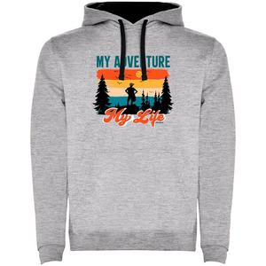 Худи Kruskis My Adventure Two-Colour, серый