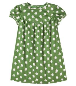 Платье из хлопка с принтом Alinda Bonpoint, Imp Gazon