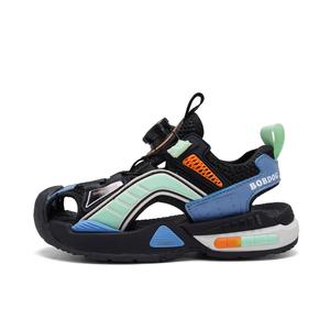 Детские сандалии Vivobook Anti Kick с дышащим низким верхом BOBDOG, черный/синий