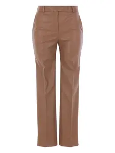 Фактурные брюки Incotex, коричневый