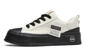 La Chapelle Износостойкие и легкие женские лоу-топ скейтборд-кроссовки - бежевый черный, цвет Beige Black