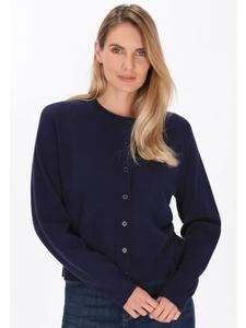 Женский кардиган темно-синего цвета usha BLUE LABEL