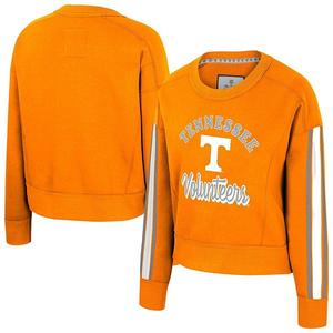Женский свитшот Tennessee Orange Tennessee Volunteers Honeymoon Colosseum