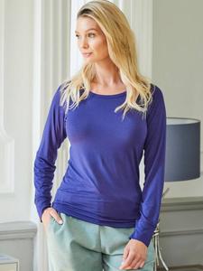 Бамбуковая пижама с длинными рукавами British Boxers, French Navy