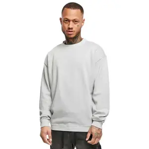 Толстовка Urban Classics, окрашенная пигментными красителями, серый