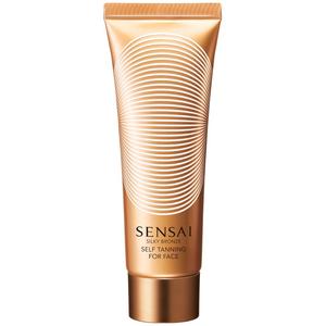 Средство для загара silky bronze self tanning for face Sensai, объем 50 мл