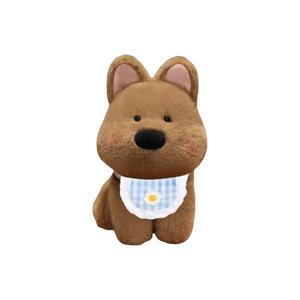 Плюшевая игрушка милый супер очаровательный щенок West Highland, девчачьи трогательные питомцы плюшевая кукла 25 см высота AIQINGCAOZHILIAN(WANJU)