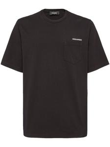 Dsquared2 футболка с графичным принтом, черный