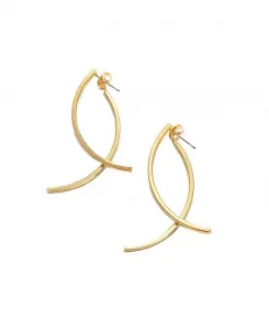 Женские серьги-подвески на подкладке Sohi, gold