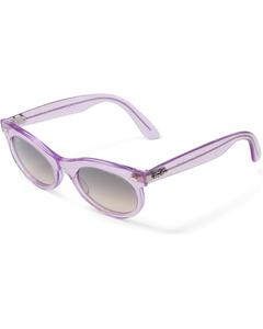 Солнцезащитные очки Ray-Ban 0RB2242 Wayfarer Oval Photochromic, цвет Photo Waves Purple