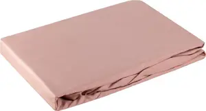 Простыня на резинке NOVA3 розовая 220х200 30см Eurofirany