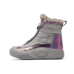 Утепленные женские зимние ботинки Crew с флисовой подкладкой CARDANRO, Purple Fleece-Lined