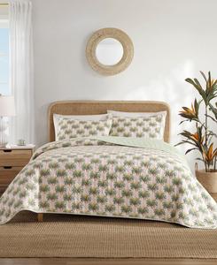 Комплект постельного белья Tommy Bahama Santiago из хлопка, двусторонний, 2 предмета, размер Twin Tommy Bahama Home, Pink