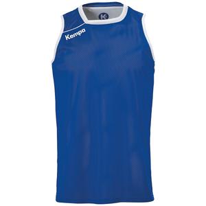 Рубашка Kempa TankTop REVERSIBLE, цвет royal/weiß