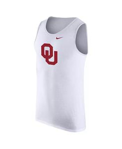 Мужская белая майка Oklahoma Sooners Nike