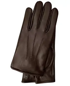 Мужские перчатки Premium Lamb Leather с сенсорным экраном "LIAM" Kessler, коричневый