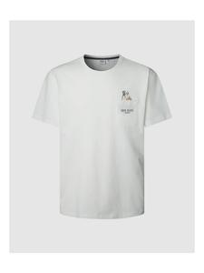 Футболка белого цвета Pepe Jeans