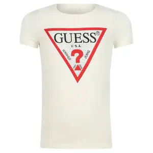 Футболка стандартного кроя Guess, белый