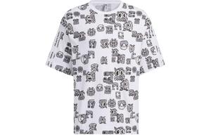 Футболка унисекс белая Adidas Neo