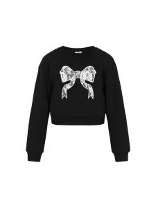 MyMo Женская толстовка черного цвета