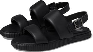 Сандалии SOREL ONA Streetworks Go-To Flat Sandal, цвет Black/Chalk