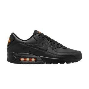 Кроссовки Nike Air Max 90, Black Safety Orange