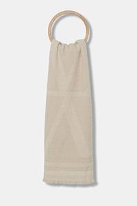 Шарф с шерстью Marc O'Polo, бежевый