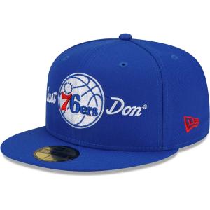 Мужская приталенная шляпа New Era x Just Don Royal Philadelphia 76ers 59FIFTY
