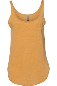 Женская фестивальная майка Next Level, цвет antique gold