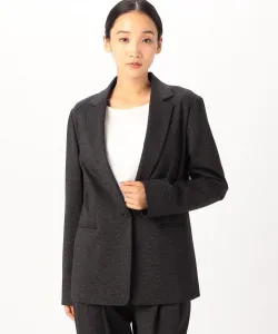 Пончо из меланжевого трикотажа и нейлона с вискозным ворсом, сшитое на заказ.