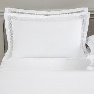 Наволочка Frette Forever Lace, 53x94, белый