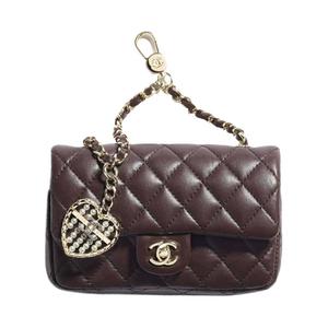 CHANEL Миниатюрный кошелек из овчины