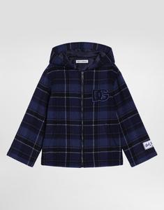 Пальто из шерсти в клетку Dolce&Gabbana, мультиколор