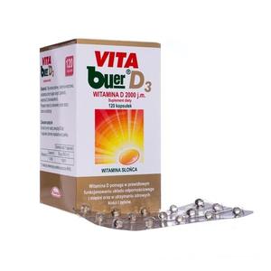 Takeda Pharma, Vita Buer D3 Витамин D 2000 МЕ, 120 капсул