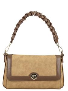 COLLEZIONE ALESSANDRO Плечевая сумка 'Brown' в коричневом цвете