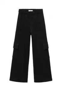 Детские спортивные штаны Mango Kids, Černá